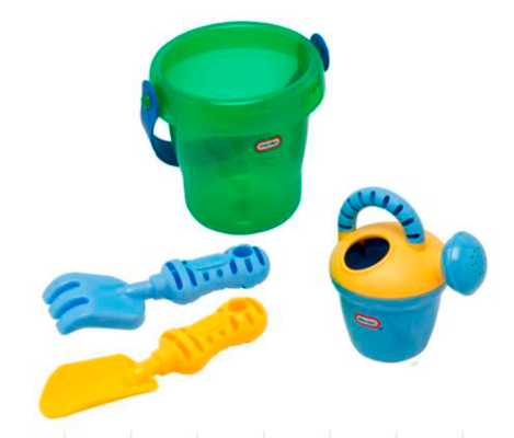 Little Tikes Garden Set, Green, Blue and Yellow