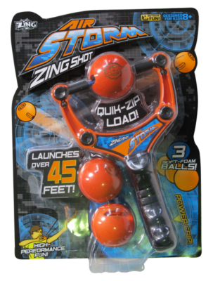 Air Storm - Zing Shotz Launcher, Blue and Orange