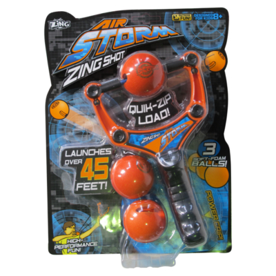 - Zing Shotz Launcher, Blue and Orange