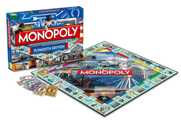 Monopoly -Plymouth Board Game - 018401 01840