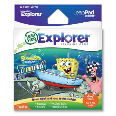 LeapFrog Explorer Learning Game - SpongeBob Kart