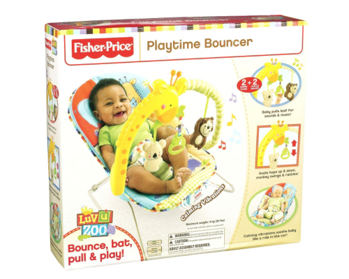 Fisher Price Luv U Zoo Bouncer - V4553 V4553