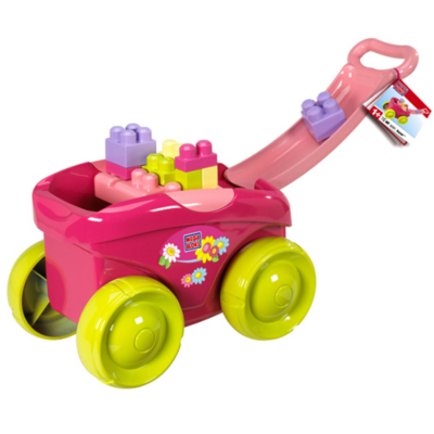 Mega Bloks Nuild n Go Wagon - Pink
