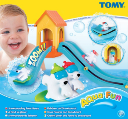 Tomy Snowboarding Bears T71162
