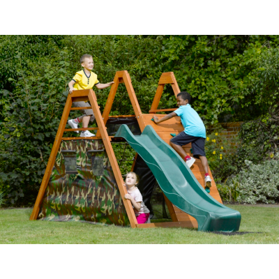 Climbing Pyramid Wooden Climbing Frame and