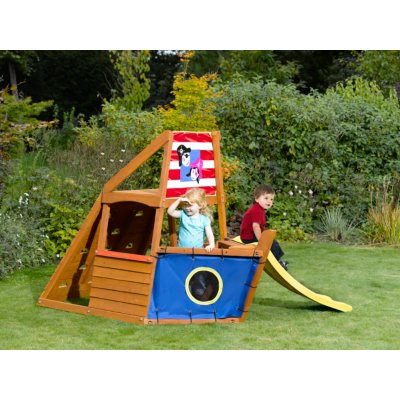 Captain Wooden Climbing Frame Outdoor Play