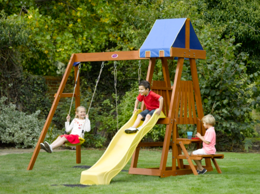 Plum Indri Wooden Climbing Frame Outdoor Play