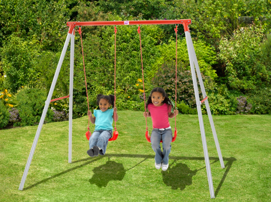 Plum Sedna Outdoor Play Metal Garden Swing Set