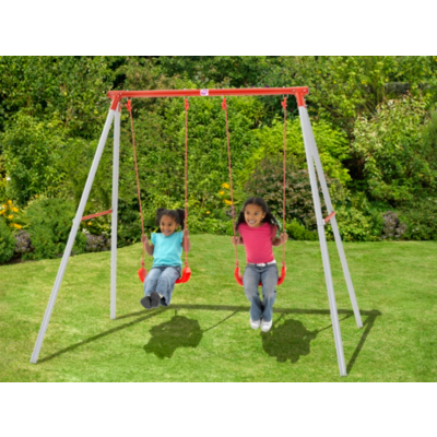 Sedna Outdoor Play Metal Garden Swing Set