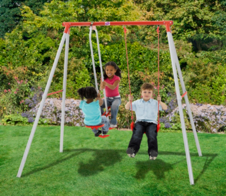 Plum Helios II Outdoor Garden Swing Set -
