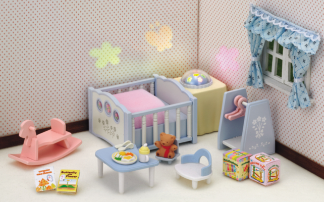 Flair Sylvanian Families Nightlight Nursery Set