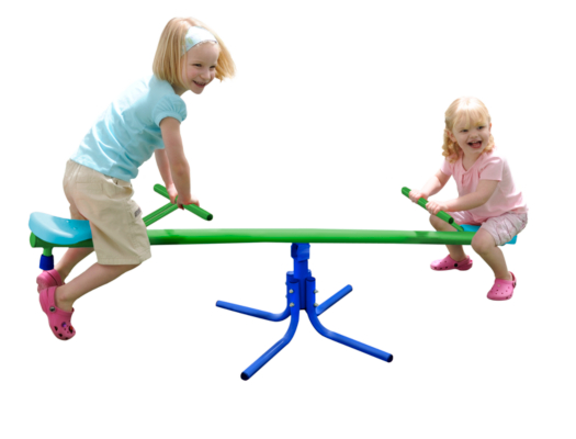 Sportspower Junior Garden Seesaw, Blue and Green SSW01