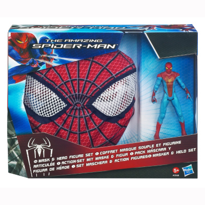Spiderman The Amazing Spider-Man Soft Mask and Figure A0568