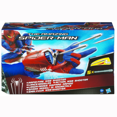 Spiderman The Amazing Spider-Man Rapid Fire Web Shooter