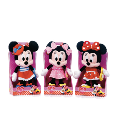 Disney I Love Minnie Plush Toy 22777A