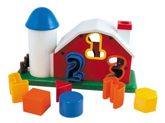 Play and Learn ASDA Shape Sorter Farm House 24002