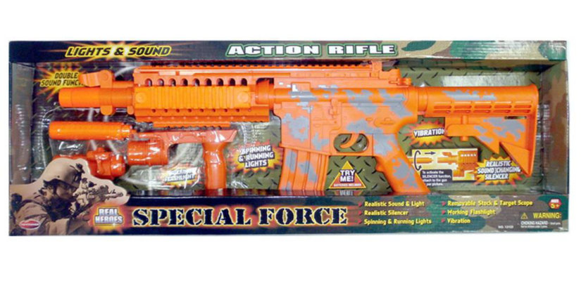 Special Forces Action Rifle with Silencer 28115