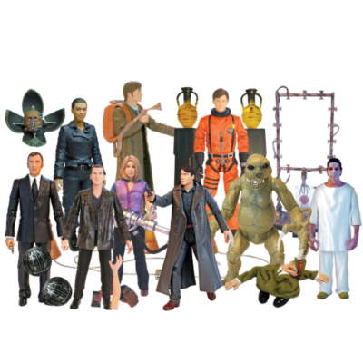 Dr Who Series 1, 2 & 3 figures