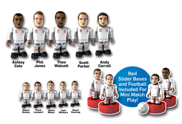 Character Options Football Miniature Figures - 5 Pack 04478