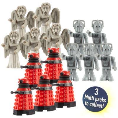 Character Options Dr Who Miniature Figures - 5 Pack 4114