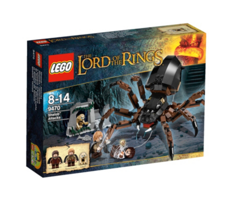 LEGO Lord of the Rings Hobbit Shelob Attacks