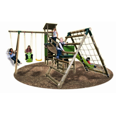 Little Tikes Marlow Climb N Slide Swing Set 171147