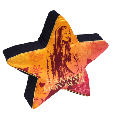 Hannah Montana Star Shaped Cushion