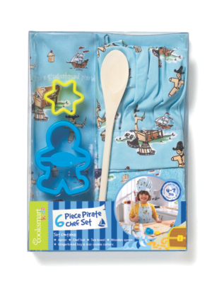 Cooksmart Kids 6 piece Chef Set - Pirates 8046