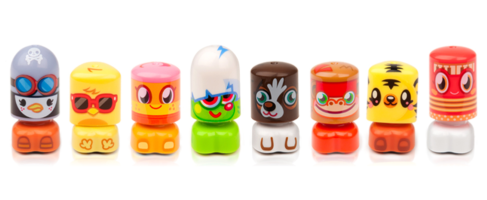 Moshi Monsters Bobblebots Figures 620-2369