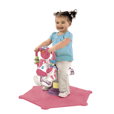 Bounce & Spin Pink Zebra