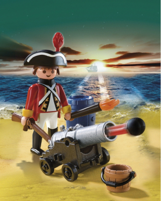 Playmobil Redcoat Cannon Guard - 5141 5141