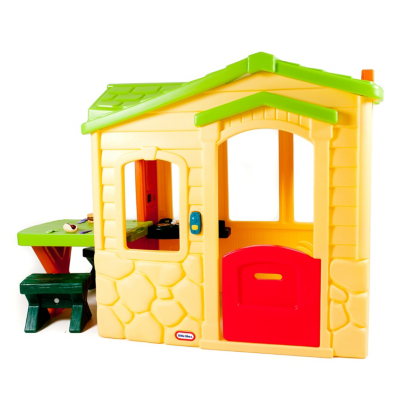 Little Tikes Picnic on the Patio Playhouse Natural Kids at