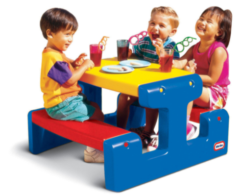 Little Tikes Junior Picnic Table - Primary