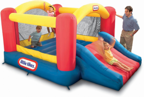 Little Tikes Jump N Slide Dry Bouncy Castle