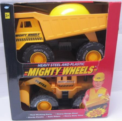 Mighty Wheels Construction Steel Truck Roleplay