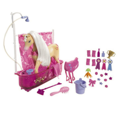 Barbie Shower & Show Horse