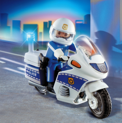 Playmobil Motorcycle Patrol