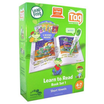 Tag Learn to Read Vowel Book Set 22330