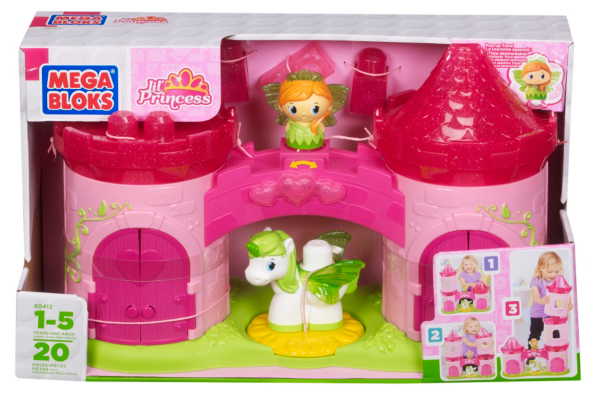 Mega Bloks Lil Princess 3-Story Enchanted Castle 80412U