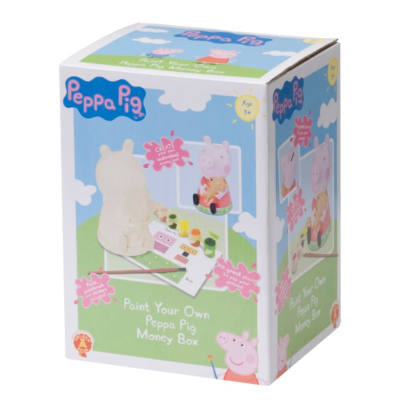 Peppa Pig Paint Your Own Peppa Pig Money Box 1145
