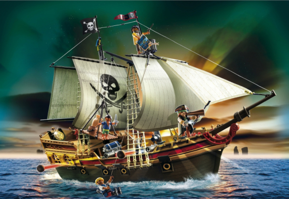 Playmobil Large Pirate Ship - 5135 5135