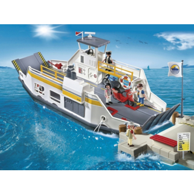 Playmobil Harbour Ferry Boat With Pier - 5127 5127
