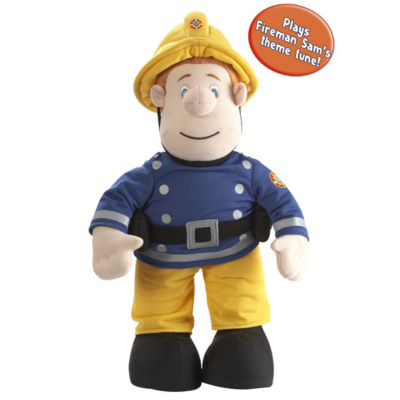 Fireman Sam Talking Fireman Sam 12 inch Plush Toy 03373