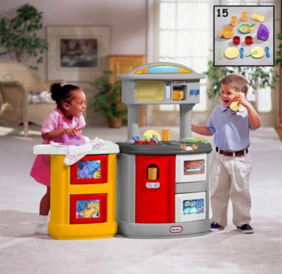 Little Tikes Double Up Kitchen and Laundry