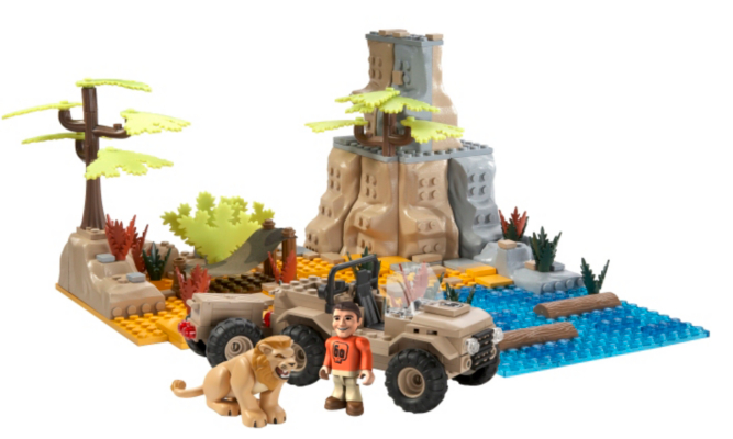 Character Build Deadly 60 Steves Deadly Safari Playset 4185