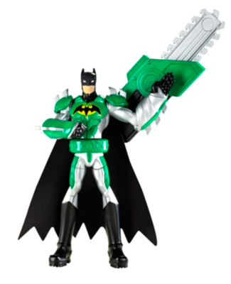 Batman Power Attack Fighting Sawblade Slash