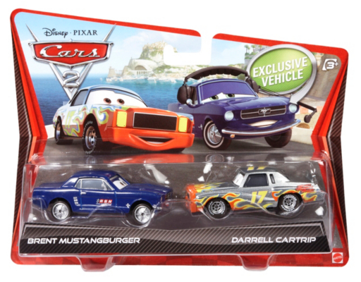 Disney Cars 2 Darrel Cartrip/Brent Mustangberger X9152