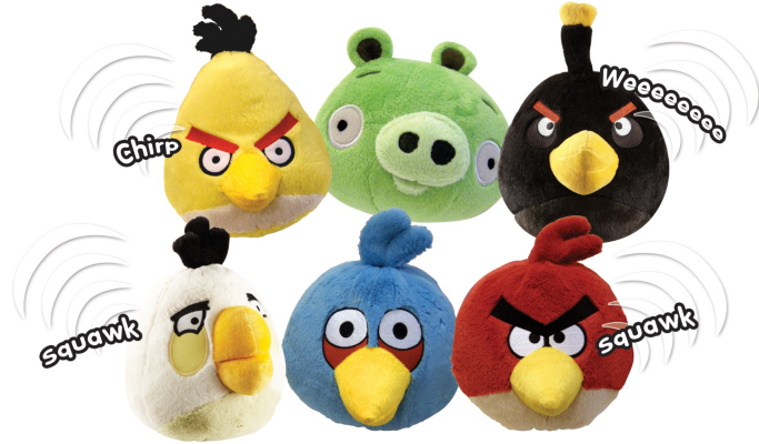 Angry Birds Plush With Sound 90799