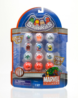 Squinkies Marvel 12 inch Piece Bubble Pack 75387