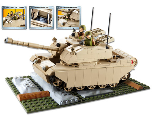 Character Build Army Challenger II Tank Set 4033
